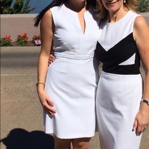 EUC Diane Von Furstenberg white dress (size 4)